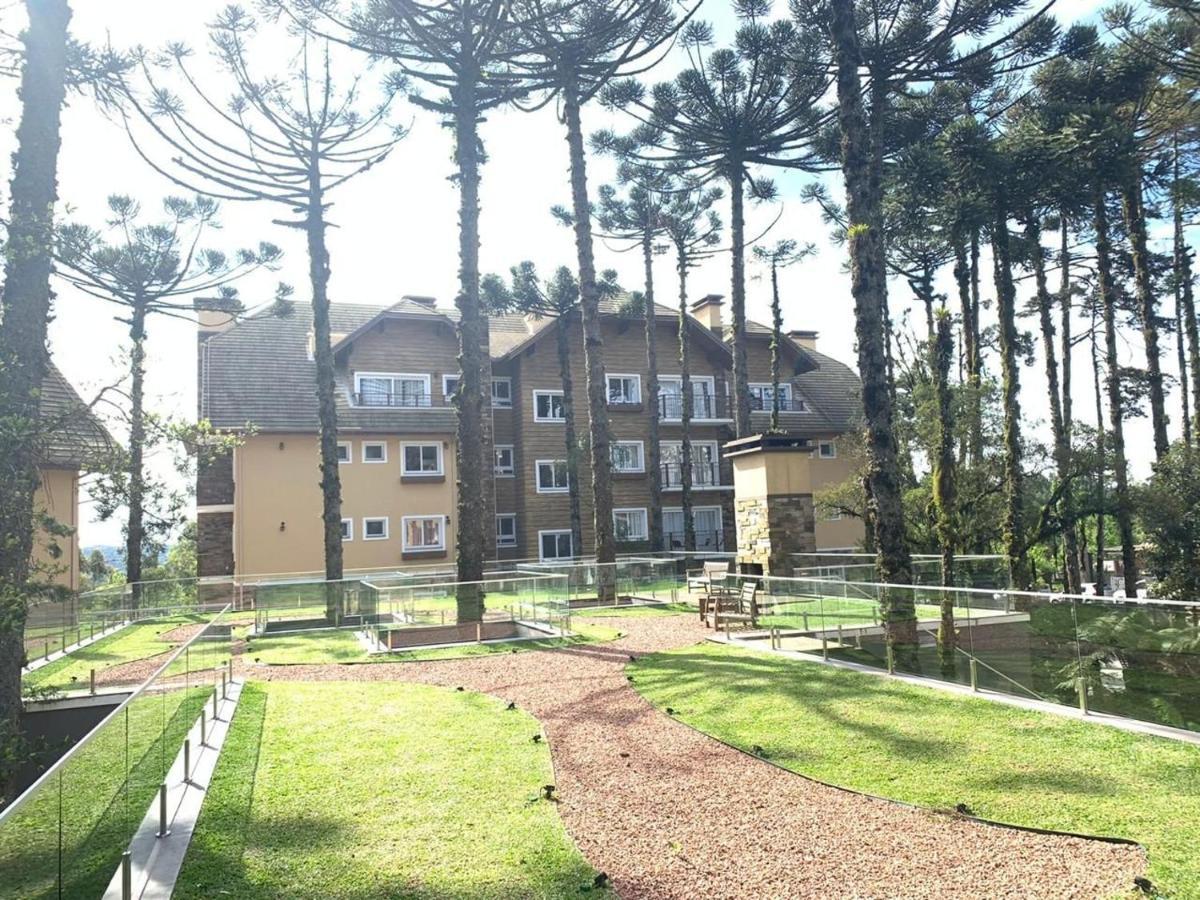 Apto 103 B,2, Proximo A Museus E Restaurantes, Condominio Com Piscina Aquecida. Gramado Exterior photo