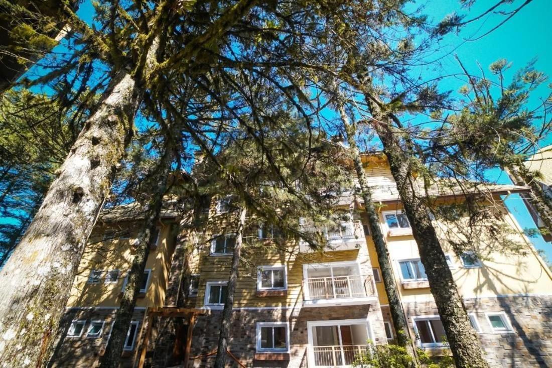 Apto 103 B,2, Proximo A Museus E Restaurantes, Condominio Com Piscina Aquecida. Gramado Exterior photo